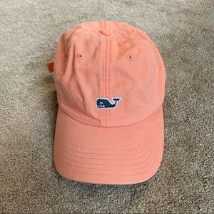 Coral pink/ orange Vineyard Vines hat